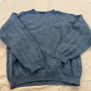 Blue Izod sweater
